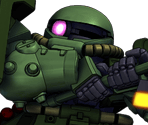 Zaku II FZ - SD Gundam G Generation Genesis