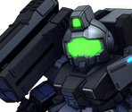 GM Ground Type (Wraith/Weapon Rack) - SD Gundam G Generation Genesis