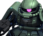 Zaku II (Marchosias) - SD Gundam G Generation Genesis