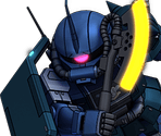 Vincent Gleissner's Zaku II - SD Gundam G Generation Genesis