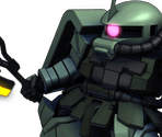 Zaku II F2 (Commander Type) - SD Gundam G Generation Genesis