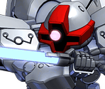 Psycommu Rick Dom "Schnee Weiss" - SD Gundam G Generation Genesis