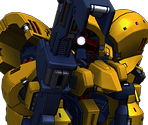 Prototype Asshimar TR-3 "Kehaar" Gravity Type - SD Gundam G Generation Genesis