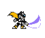 Zero (Black Armor, NES-Style) - Mega Man X Customs