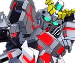 Unicorn Gundam (Destroy Mode) - SD Gundam G Generation Genesis