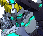 Unicorn Gundam (Destroy Mode) [Green] - SD Gundam G Generation Genesis