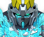 Unicorn Gundam (Crystallized] - SD Gundam G Generation Genesis