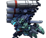 Prototype Stark Jegan - SD Gundam G Generation Genesis
