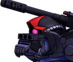 Dom Cannon Single Gun Type - SD Gundam G Generation Genesis