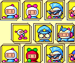 Character Portraits - Bomberman '94 (JPN)