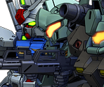 Gundam GP01 - GM Custom - GM Cannon II - SD Gundam G Generation Genesis