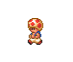 Toad (Prerelease) - Super Mario All-Stars: Super Mario Bros. 2