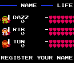 File Select - The Legend of Zelda
