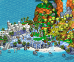 World Map - Sonic Rivals 2