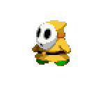 Shy Guy (Yellow) - Mario & Luigi: Bowser's Inside Story + Bowser Jr.'s Journey