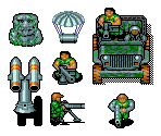 Level 3 Enemies - War Zone