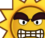 Angry Sun (TTYD-Style) - Mario Customs