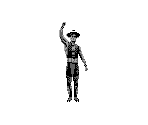 Kung Lao (Mortal Kombat 3 Game Boy-Style) - Mortal Kombat Customs