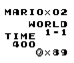 HUD - Super Mario Land