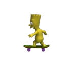 Bart - The Simpsons Movie: Bart Simpson's Naked Skate