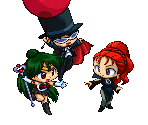 Non-Playable Characters - Quiz Pretty Soldier Sailor Moon (JPN)
