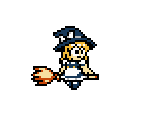 Marisa Kirisame (Mega Man NES-Style) - Touhou Customs