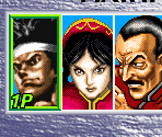 Fighter Select - Virtua Fighter 2