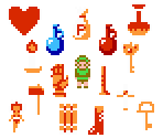 Items & Objects - Zelda 2: The Adventure of Link