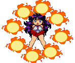Sailor Mars Attack - Quiz Pretty Soldier Sailor Moon (JPN)