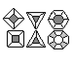 General Sprites (Monochrome) - Jewel (CE)