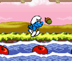 Apple Bobbing on the River Smurf - The Revenge of the Smurfs