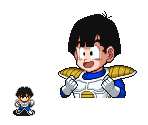 Gohan (Frieza Saga w/ Armor) - Dragon Ball Z: Harukanaru Goku Densetsu