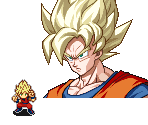 Goku (Super Saiyan) - Dragon Ball Z: Harukanaru Goku Densetsu