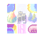 Tileset (Snow) - Advance Wars: Dual Strike