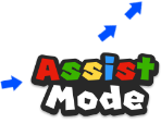 Assist Mode Logo - Super Mario Odyssey