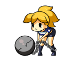 Joanna / Hooligan Sister B - Mighty Switch Force! Hyper Drive Edition