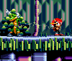Isolated Island (Intro) Level 3 (Morning) - Knuckles' Chaotix (32X)