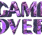 Game Over Screen - Gals Panic 3