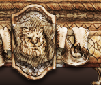 World Map Frame - Octopath Traveler