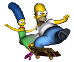 Loading Screens - The Simpsons Skateboarding