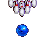 Bowling Ball & Pins - Rayman Bowling