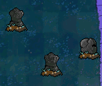 Front Yard (Night) - Plants vs. Zombies