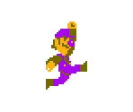 Waluigi (Super Mario Bros. 1 NES-Style) - Mario Customs