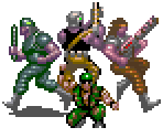 Red Falcon Soldiers - Super Contra
