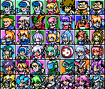 Pixel Stickers - Mighty Gunvolt Burst