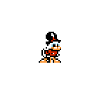 Scrooge McDuck (Super Mario Maker-Style) - Disney / Pixar Customs