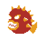 Spike Bass (Super Mario Bros. 1 NES-Style) - Mario Customs