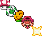Objects & Cursor - UNDAKE30: Same Game Daisakusen Mario Version (JPN)