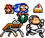 Enemies and Items - Youkai Buster: Ruka no Daibouken (JPN)