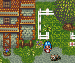 Teika Teika Village Exterior - Super Nazo Puyo Tsuu: Rulue no Tetsuwan Hanjyouki (JPN)